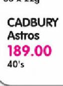 Cadbury Astros-40's