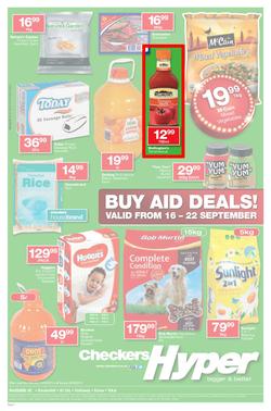 Checkers Hyper Western Cape : Buy Aid Deals (16 Sep - 22 Sep 2013), page 2