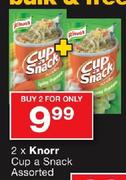 2 x Knnor Cup A Snack Assorted