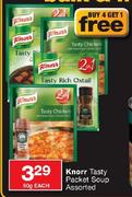 Knorr Tasty Packet Soup Assorted - 50g Each