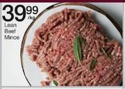 Lean Beef Mince- Per Kg