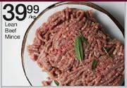 Lean Beef Mince - Per Kg