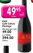 KWV Cafe Culture Pinotage-750ml