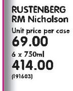 Rustenberg RM Nicholson-6x750ml