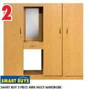 Smart Buy 2 Piece Mini Multi Wardrobe