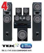 Tek 5.1 THT 5100 Component Hi-Fi