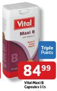 Vital Maxi B Capsules-60's