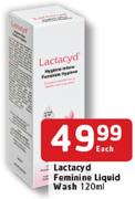 Lactacy D Feminine Liquid Wash-120ml Each