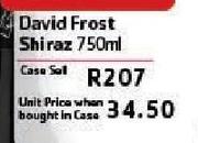 David Frost Shiraz-Per Case