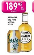 Savana Dry NRB Or Can-24x330ml
