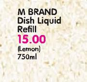 M Brand-Dish Liquid Refill-750ml