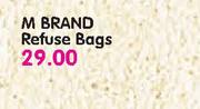 M Brand Refuse Bags