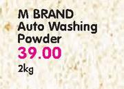 M Brand Auto Washing Powder-2kg