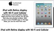 Apple 16GB iPad With Retina Display With Wi-Fi And Cellular-Each