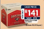 Hunters Dry Or Gold-12x660ml Pack