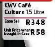 KWV Cafe Culture-Per Case Set