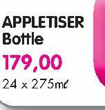 Appletiser Bottle - 24X275ml