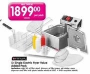 5Ltr Single Electric Fryer Value Added Pack-Per Pack