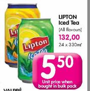 Lipton Iced Tea(All Flavours)-330ml Each