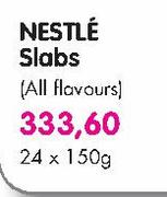 Nestle Slabs(All Flavours)-24X150g