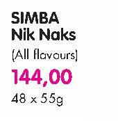 Simba Nik Naks-48X55g