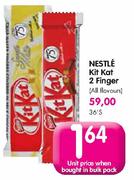 Nestle Kit Kat 2 Finger(All Flavours)-Each