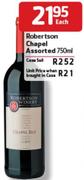 Robertson Chapel Assorted-750ml