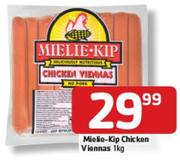 Mielie Kip Chicken Viennas-1kg