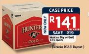 Hunters Dry Or Gold-12x660ml Per Case