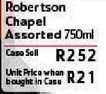 Robertson Chapel-Per Case