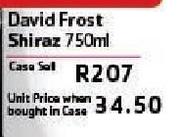 David Frost Shiraz-Per Case