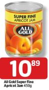 All Gold Super Fine Apricot Jam-450Gm