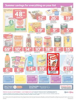 Pick N Pay Gauteng : Summer Savings (23 Sep - 6 Oct 2013), page 2