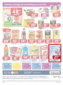 Pick N Pay Gauteng : Summer Savings (23 Sep - 6 Oct 2013), page 2