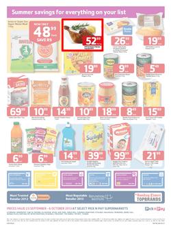 Pick N Pay Gauteng : Summer Savings (23 Sep - 6 Oct 2013), page 2