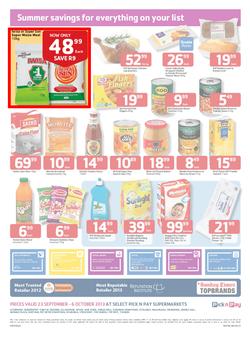 Pick N Pay Gauteng : Summer Savings (23 Sep - 6 Oct 2013), page 2