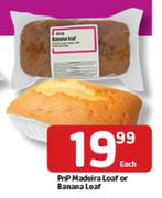 Pnp Madeira Loaf Or Banana Loaf Each