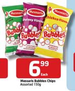 Messaris Bubbles Chips Assorted-150g Each