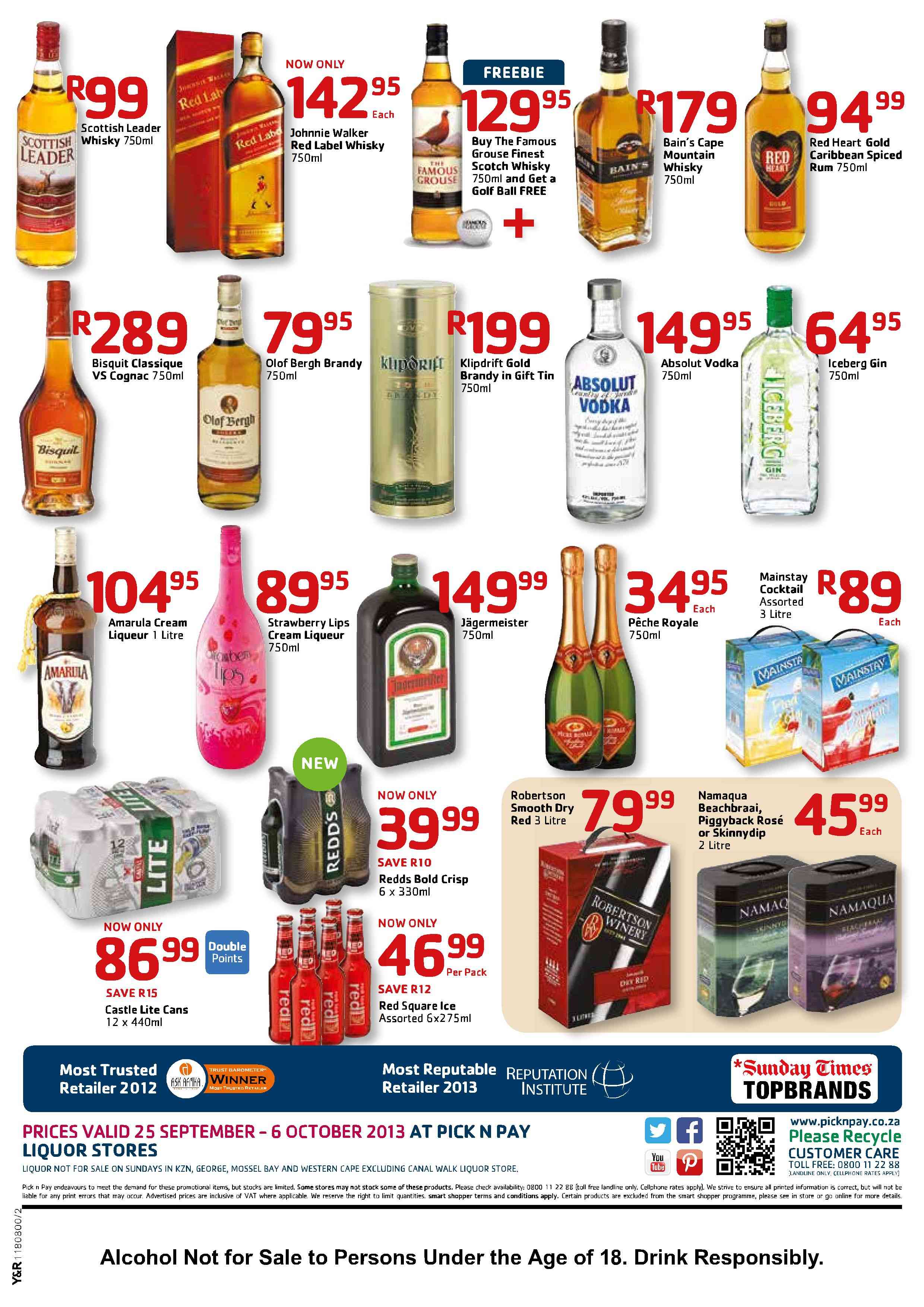 Special Mainstay Cocktail Assorted3Ltr Each — www.guzzle.co.za