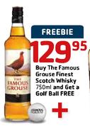 The Famous Grouse Finest Scotch Whisky-750ml