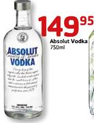 Absolut Vodka-750ml