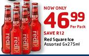 Red Square Ice Assorted-6x275ml