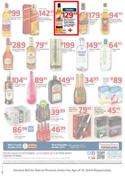 Pick N Pay : Liquor (25 Sep - 6 Oct 2013), page 2