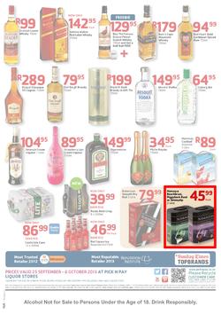 Pick N Pay : Liquor (25 Sep - 6 Oct 2013), page 2