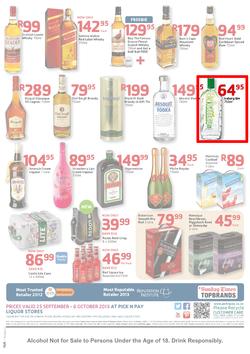 Pick N Pay : Liquor (25 Sep - 6 Oct 2013), page 2