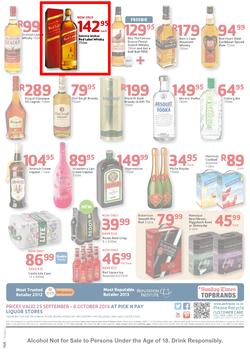 Pick N Pay : Liquor (25 Sep - 6 Oct 2013), page 2