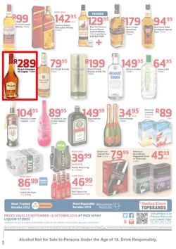 Pick N Pay : Liquor (25 Sep - 6 Oct 2013), page 2