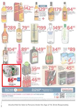 Pick N Pay : Liquor (25 Sep - 6 Oct 2013), page 2