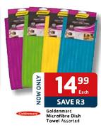Goldenmarc Microfibre Dish Towel Assorted-Each
