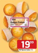 PnP Queen Cakes-10's